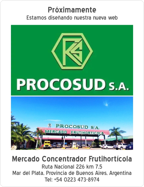 PROCOSUD S.A. Mercado Concentrador de Frutas y Hortalizas